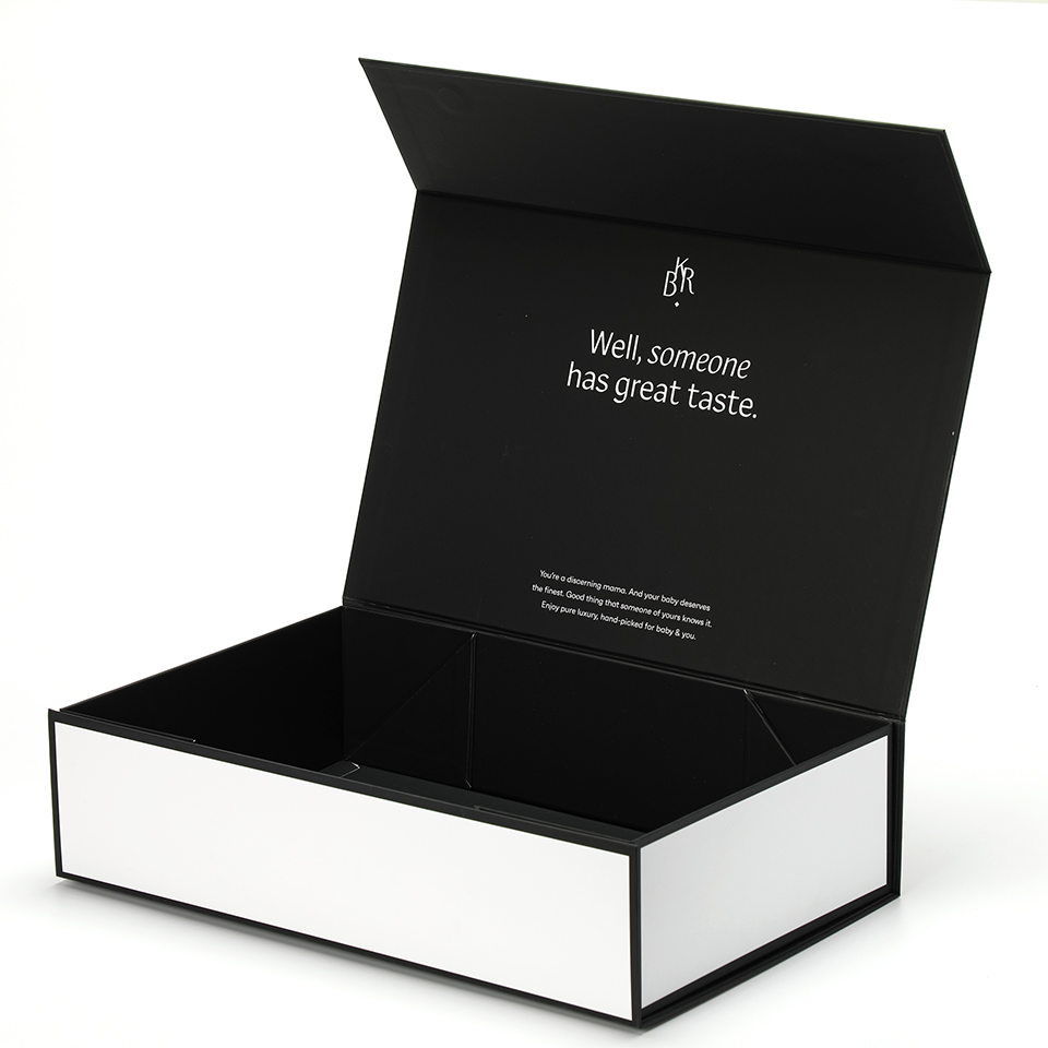 Luxury Skincare Packaging - カスタム印刷ホログラムロゴ入り高級硬質紙製マグネット開閉式ギフトボックス（化粧品スキンケア包装用）