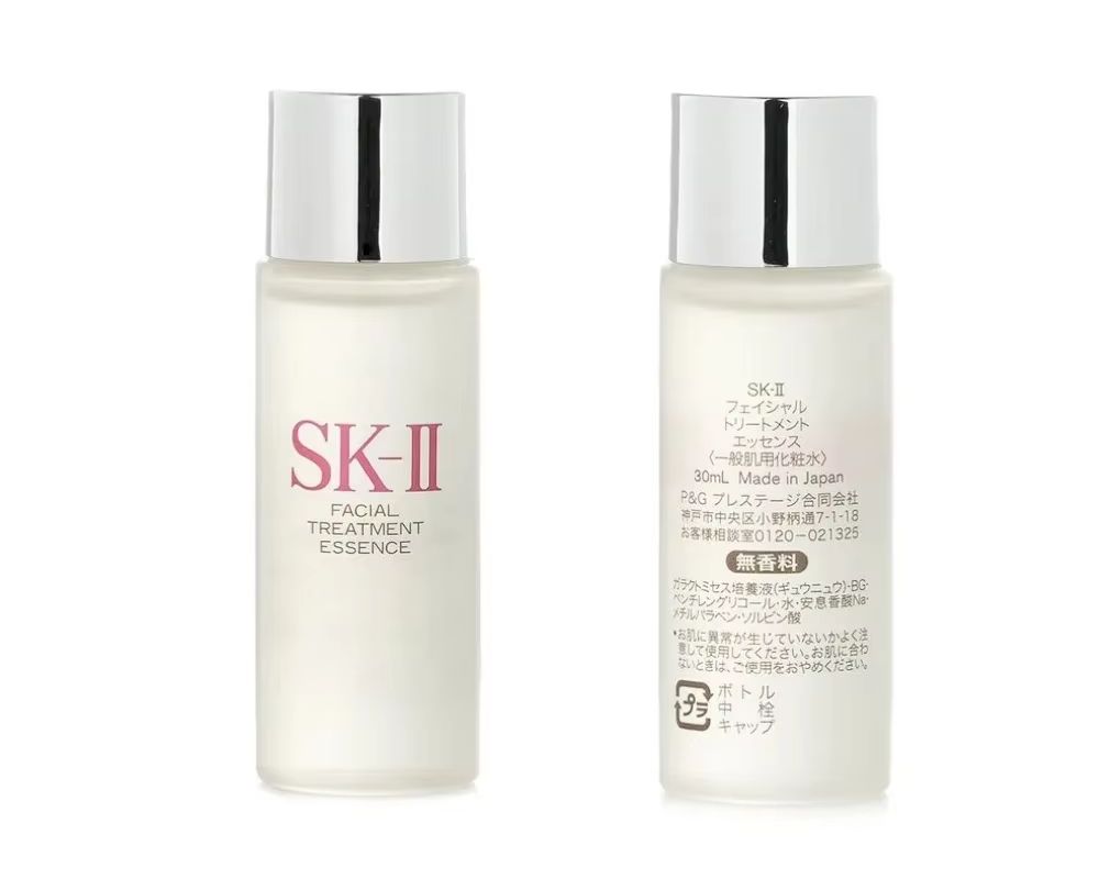 Luxury Skincare Treatments - SK-II フェイシャルトリートメントエッセンス 30ml (トラベルサイズ)、SKII オリジナル日本製スキンケア、高級フェイシャルスキンケア美容