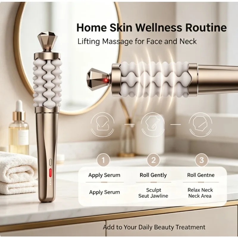 高級プレミアムフェイシャルネックマッサージャー、アンチエイジ - Luxury Skincare Treatments のレビューと価格