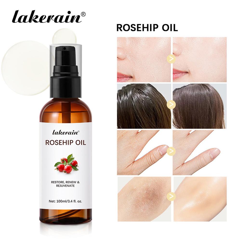 顔と肌用のローズヒップオイル オーガニックローズヒップシード - Cold Pressed Rose Hip のレビューと価格