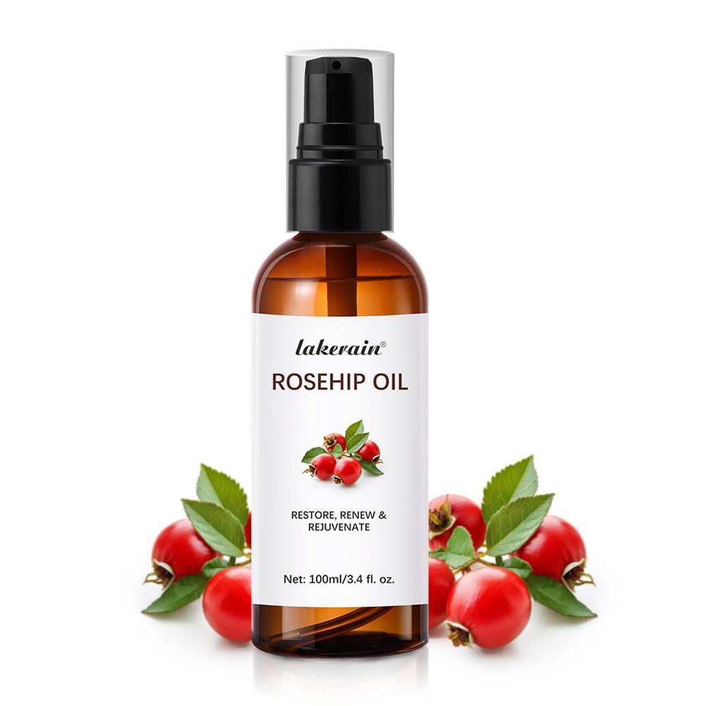 顔と肌用のローズヒップオイル オーガニックローズヒップシード - Cold Pressed Rose Hip のレビューと価格