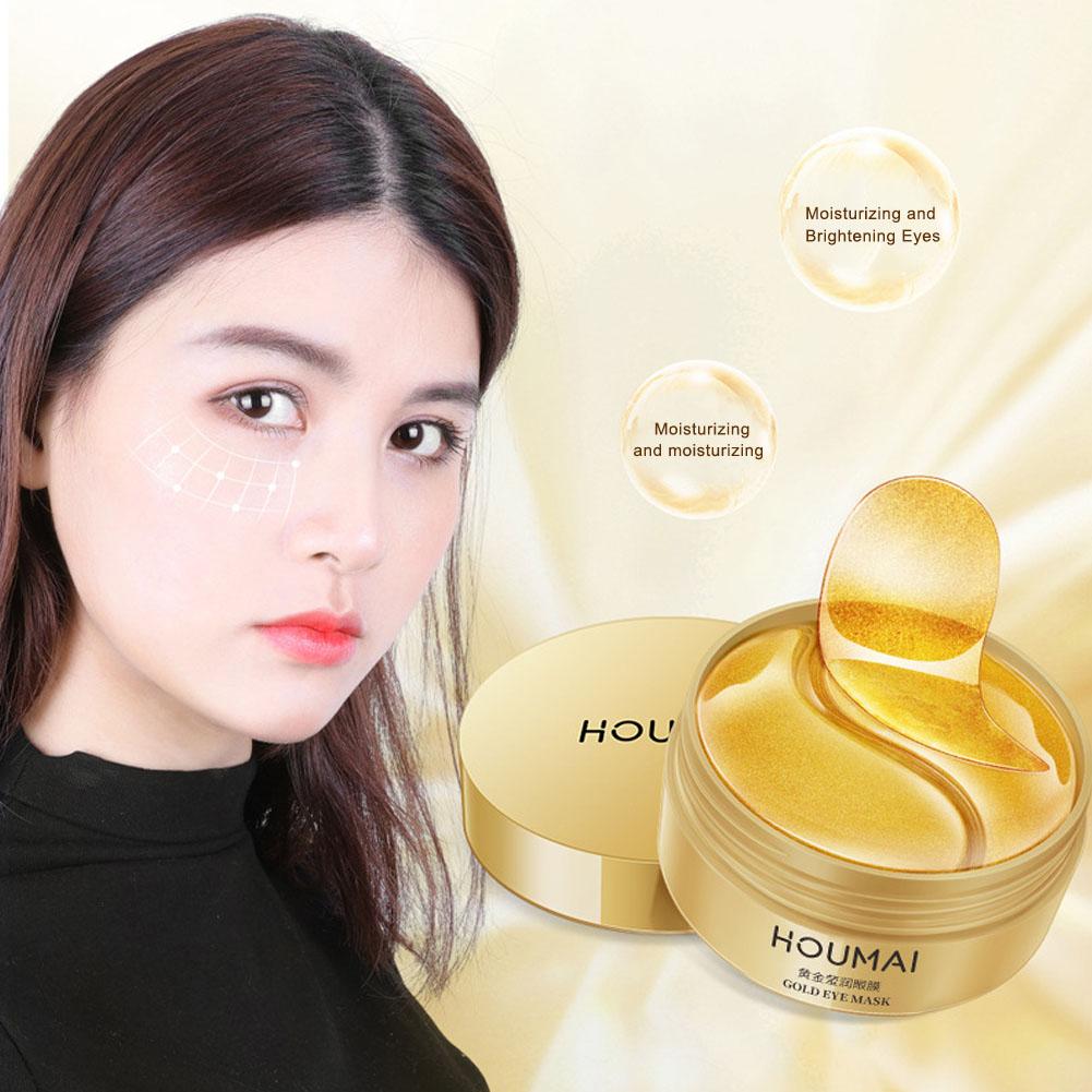 24K ゴールドアイマスク 80 グラム保湿と保湿アイケアシ - Luxury Skincare Treatments のレビューと価格