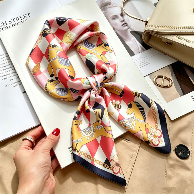 レディースハンカチヘアシルクスカーフ70 * 70cmプリン - Luxury Skincare Headband のレビューと価格
