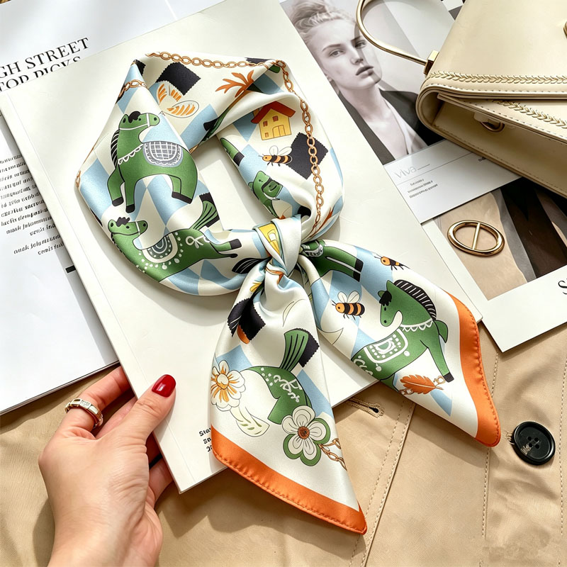 レディースハンカチヘアシルクスカーフ70 * 70cmプリン - Luxury Skincare Headband のレビューと価格