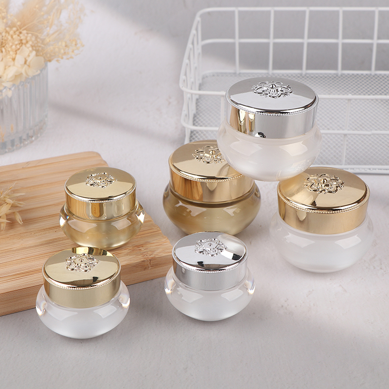 アクリル製空トラベルクリームジャー 5/10/20g 詰め替 - Luxury Skincare Packaging のレビューと価格