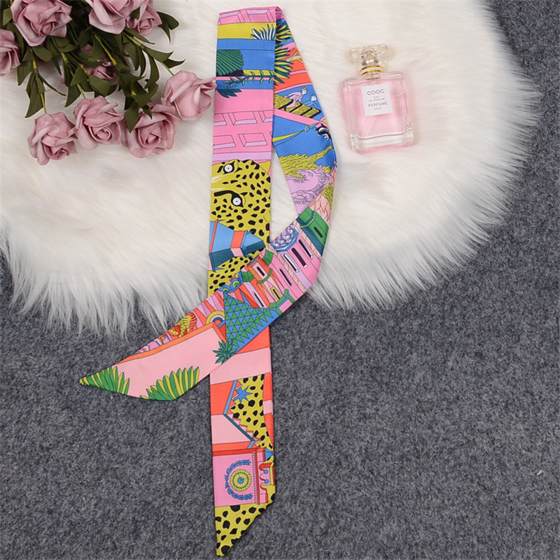 女性のためのアニマルデザインのシルクスカーフ,ヒョウ,豪華な - Luxury Skincare Headband のレビューと価格